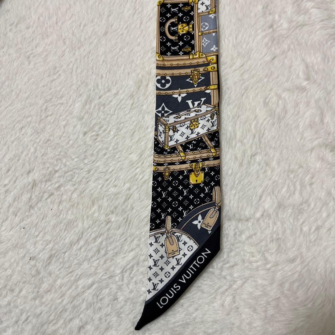 美品　ルイヴィトン バンドーBB モノグラム レッツゴー スカーフ M76442