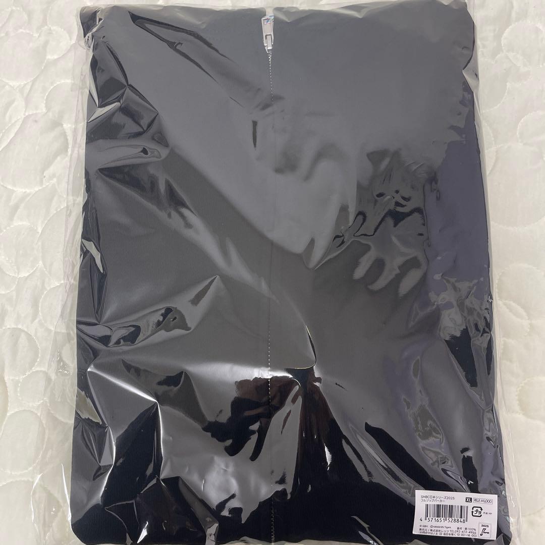 ま*柴様 SMBC日本シリーズ2025 フルジップパーカー XL サイズ　ブラッ