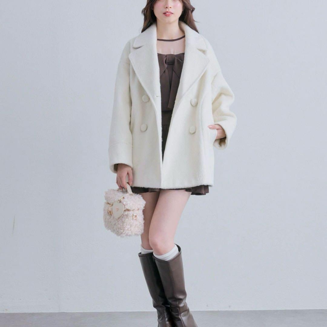 【こんこ様】OLIVE des OLIVE シャギーコート