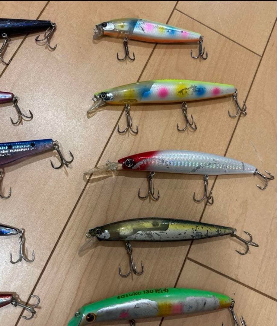 シーバス　シーバスミノー　ペンシル　トップウォーター　ミノー　リップレスミノー