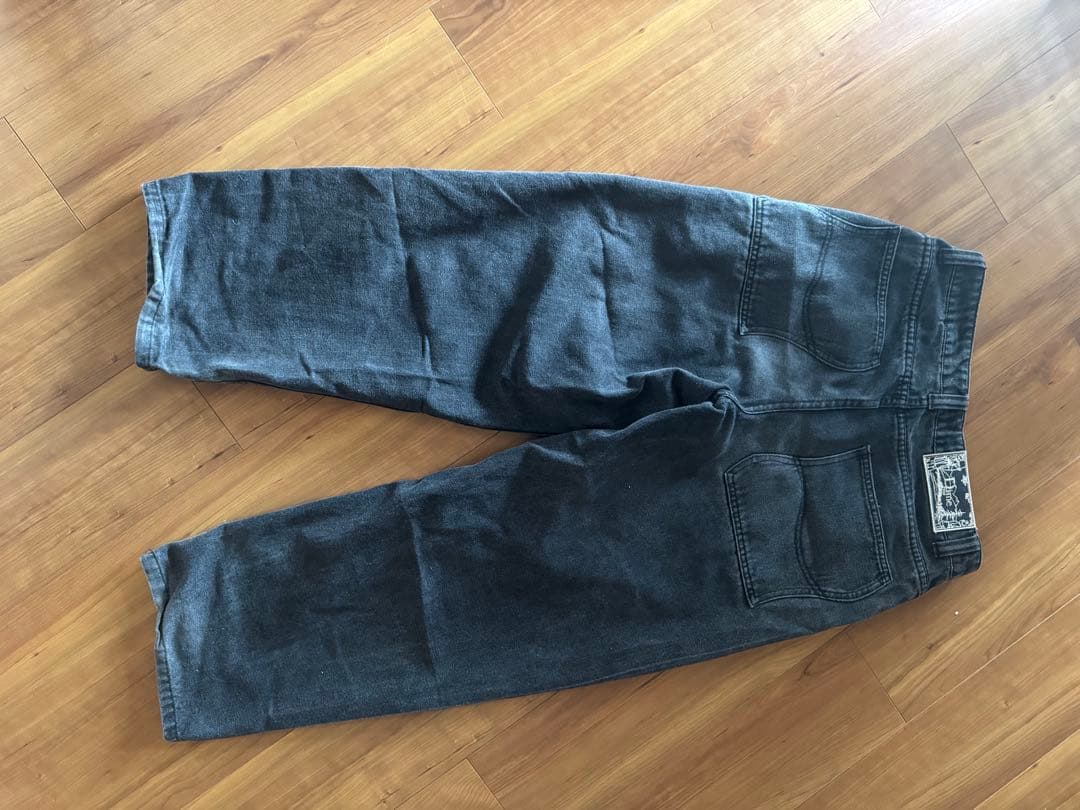 DIME デニム ブラック 黒 30