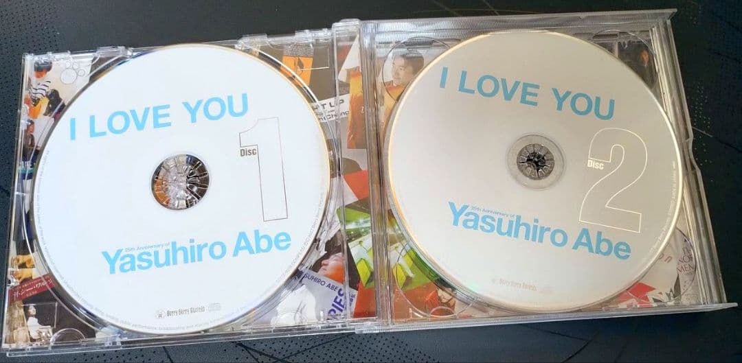 安部恭弘　25周年ベスト「I LOVE YOU」(欠品有り)
